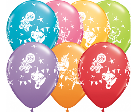 Μπαλόνια Λάτεξ 11" Circus Parade Festive Ast. /25 τεμ