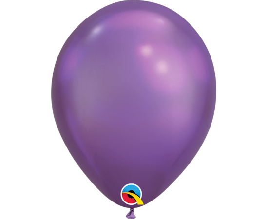 Μπαλόνια Λάτεξ 7" Purple Chrome /100 τεμ