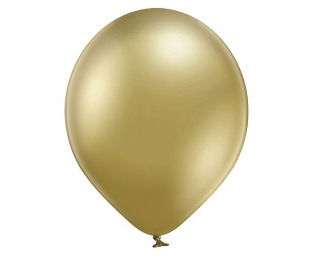 Μπαλόνια Λάτεξ 11" Χρυσό Glossy /50 τεμ