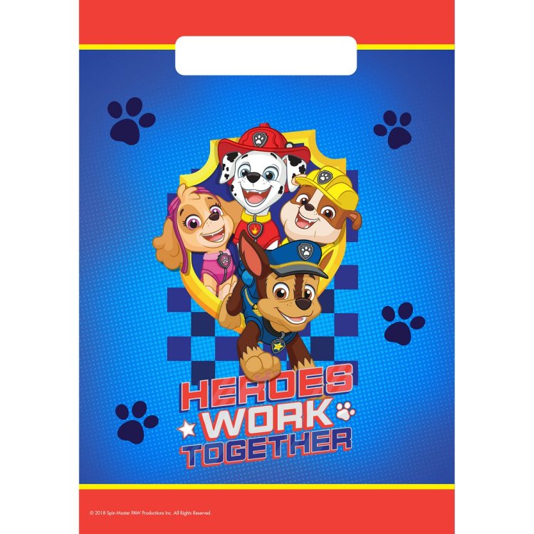 Τσάντες Δώρου Paw Patrol New /8 τεμ