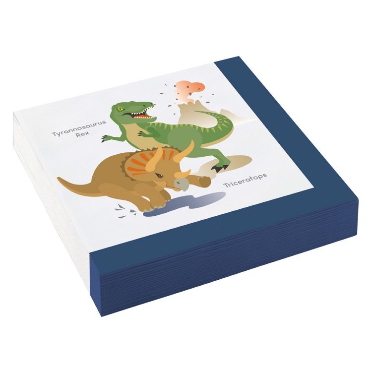 Χαρτοπετσέτες 33 εκ Happy Dinosaur /20 τεμ