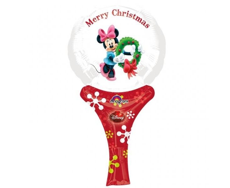 Φοιλ Minishape Inflate Minnie Merry Christmas