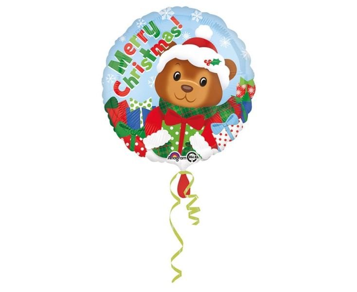 Μπαλόνι Φοιλ 17" Christmas Bear / 43 εκ