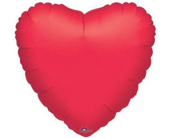 Μπαλόνι Φοιλ 32" Καρδιά - Κόκκινο
