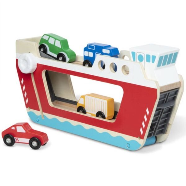 Melissa & Doug - Ferryboat με 4 Οχήματα