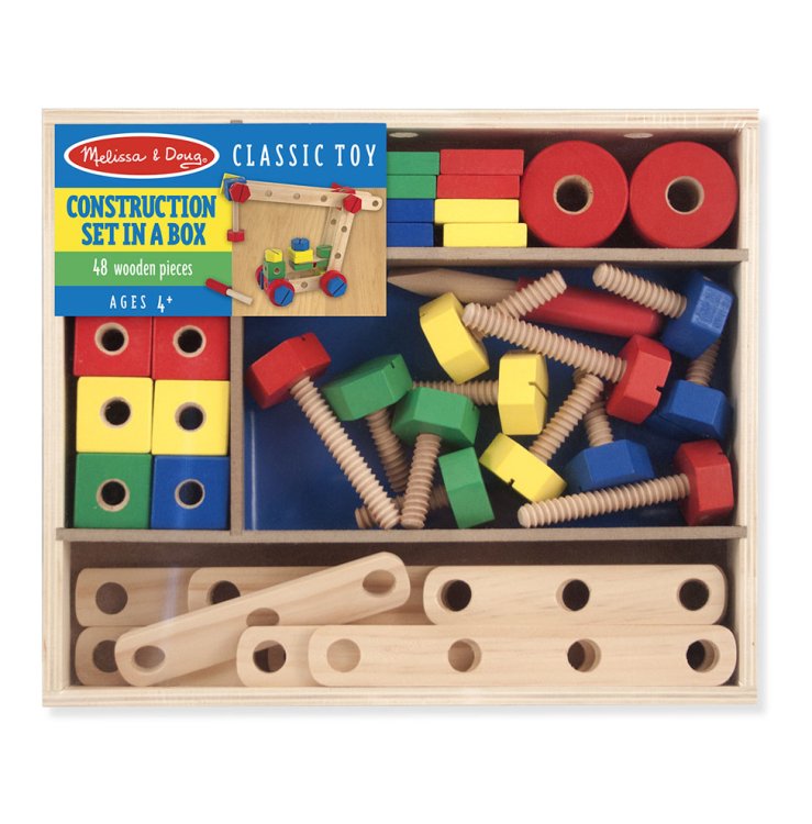 Melissa & Doug - Ξύλινο Παιχνίδι με Βίδες