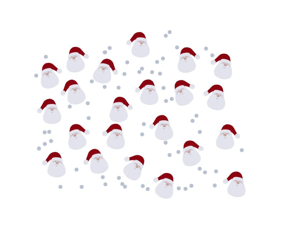 Κομφετί Father Christmas 14 γρ - Confetti - Santa Claus Άγιος Βασίλης Merry Christmas