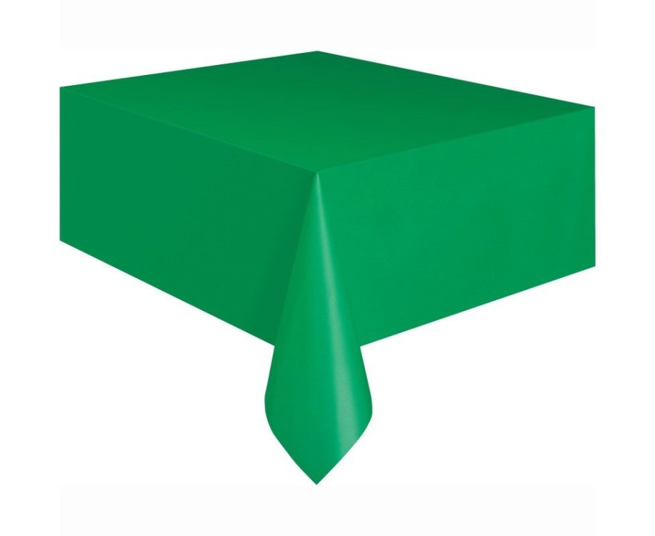 Τραπεζομάντηλο πλαστικό Πράσινο / 137 x 274 εκ