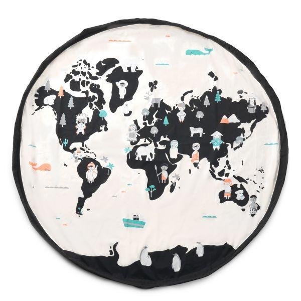 PLAY&GO. Στρώμα παιχνιδιού - τσάντα 2 σε 1. Worldmap