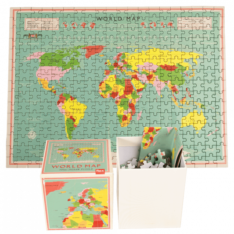 Rex London - Παζλ Παγκόσμιος Χάρτης 300τμχ.