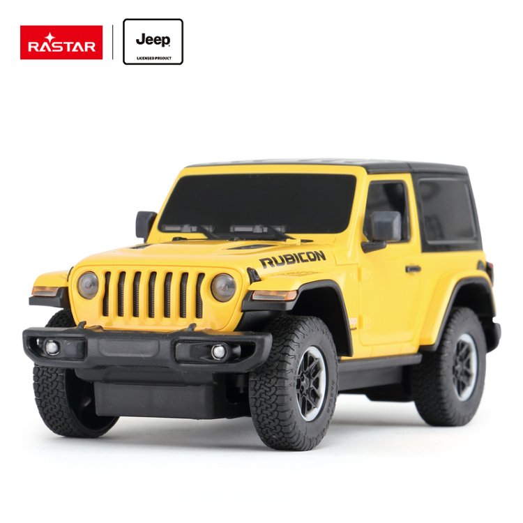 Rastar - Τηλεκατευθυνόμενο Αυτοκίνητο Jeep Wrangler Rubicon 1:24