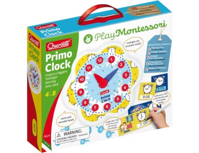 Quercetti - Το πρώτο μου Ρολόι Montessori