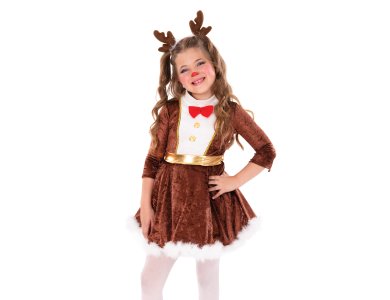 Χριστουγεννιάτικη Στολή Ταρανδάκι Κορίτσι