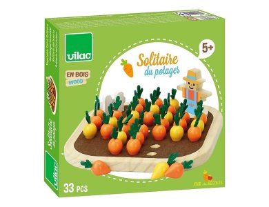 Vilac - Solitaire Λαχανικών