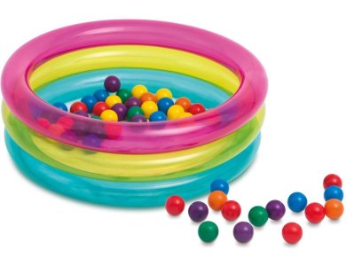 Intex Πισίνα 3-Ring Baby Ball Pit