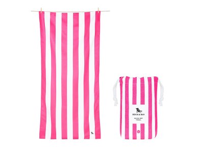 Dock & Bay: Πετσέτα θαλάσσης Quickdry Cabana - Phi Phi Pink