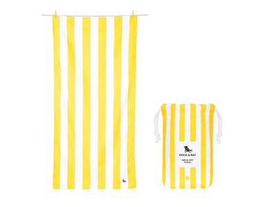 Dock & Bay: Πετσέτα θαλάσσης Quickdry Cabana - Boracay Yellow