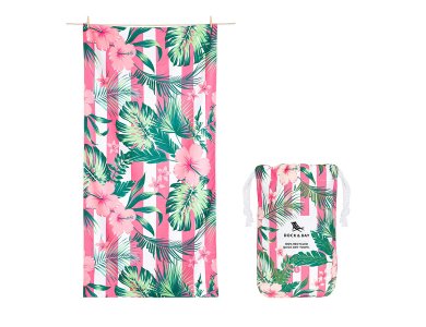Dock & Bay: Πετσέτα θαλάσσης Quickdry Botanical - Heavenly Hibiscus