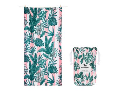 Dock & Bay: Πετσέτα θαλάσσης Quickdry Botanical - Banana Leaf Bliss