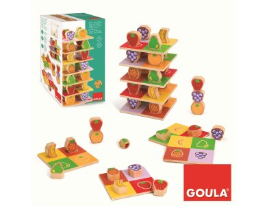 Goula - Πύργος με Φρούτα 60 τεμ.