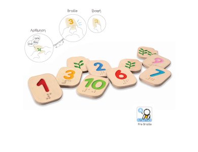 Αριθμοί με τη μέθοδο Braille