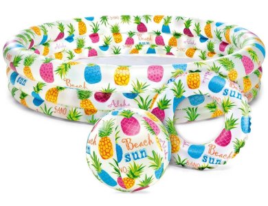 Intex Πισίνα Pineapple Splash Set Pool