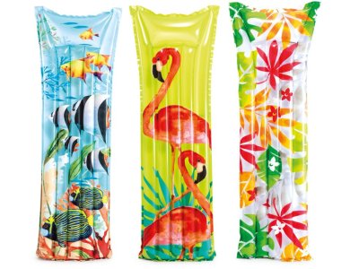 Intex Fashion Mats - Πολύχρωμα Στρώματα Σε 3 Σχέδια