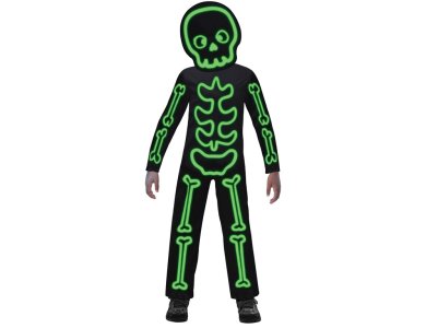 Αποκριάτικη Στολή GID Stick Skeleton