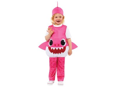 Αποκριάτικη Στολή Baby Shark Pink Mummy