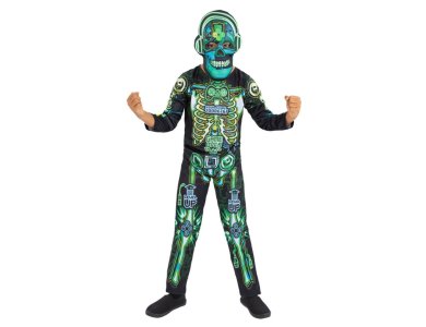 Αποκριάτικη Στολή Dark Tech Skeleton