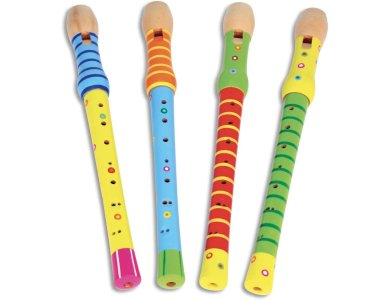 Bontempi - Φλογέρα Ξύλινη Χρωματιστή