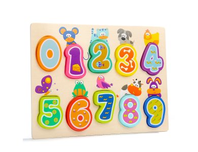 Top Bright - Animals & Number Puzzle