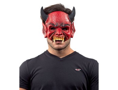 Αξεσουάρ Μάσκα Διάβολος με Δόντια