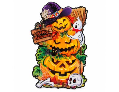 Αποκριάτικο Αξεσουάρ Διακοσμητικά Τοίχου Halloween 3D