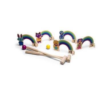Bs Toys – Rainbow Croquet (Κροκέ)