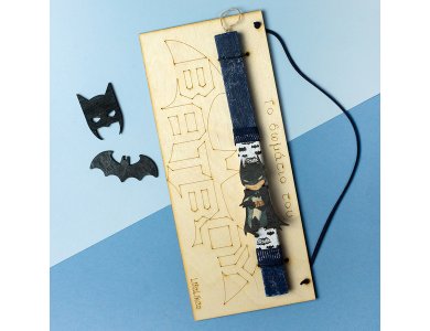 Λαμπάδα Batboy πινακίδα