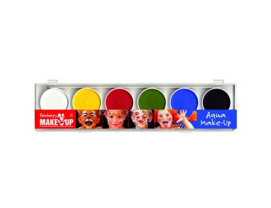 Παλέτα 6 Aqua Χρωμάτων Face Painting