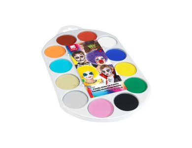 Smiffys Make-Up FX, Παλέτα 12 Aqua Χρωμάτων