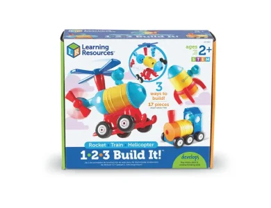 Learning Resources - Σετ Κατασκευών Οχήματα (3 Σε 1)