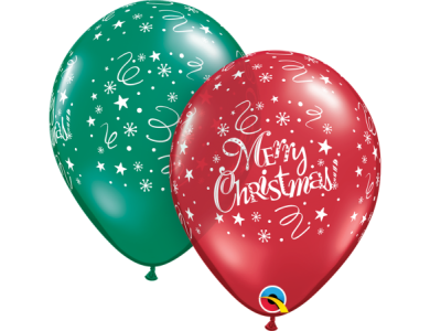 Μπαλόνια 11" Merry Christmas / 25τεμ