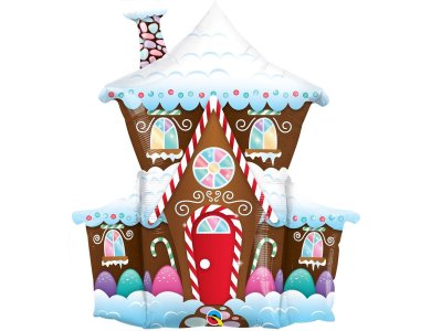 Μπαλόνι Φοιλ Σχήμα 37" Decorated Gingerbread House