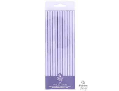 Καλαμάκια Χάρτινα Iridescent / 24 τεμ