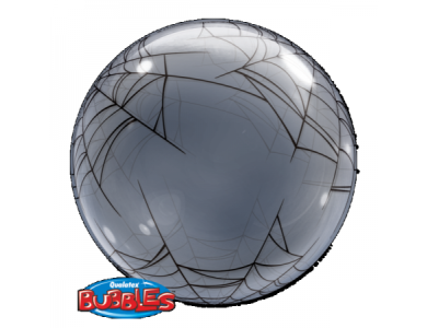Deco Bubble 24" Spider Web - A- Round - Ιστός Αράχνης