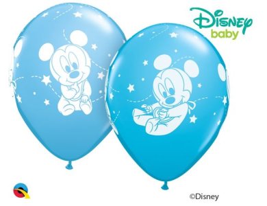 Μπαλόνι  Λατεξ 11" Mickey Mouse Baby Stars /25 τεμ