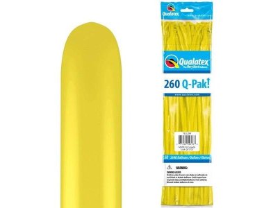 Μπαλόνια Κατασκευής 260 Q Κίτρινο /50 τεμ Q-Pak