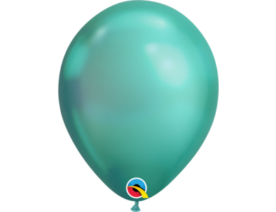 Μπαλόνια Λάτεξ 11" Green Chrome /25 τεμ