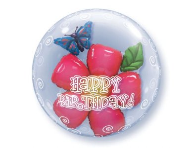 Bubble διπλό Birthday Flower