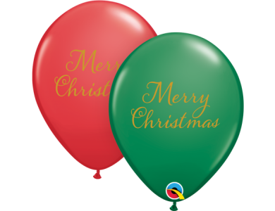 Μπαλόνια Λάτεξ 11" Simply Merry Christmas / 25τεμ
