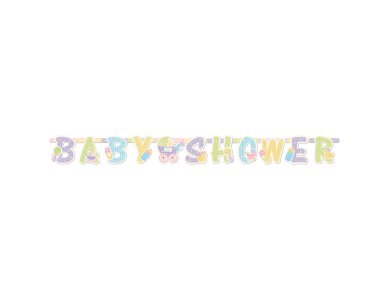 Γιρλάντα Γράμματα Baby Shower