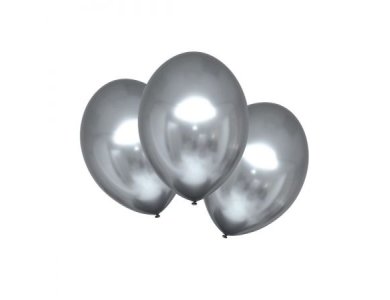 Latex Balloons 11" Satin Luxe Platinum / 50 pcs